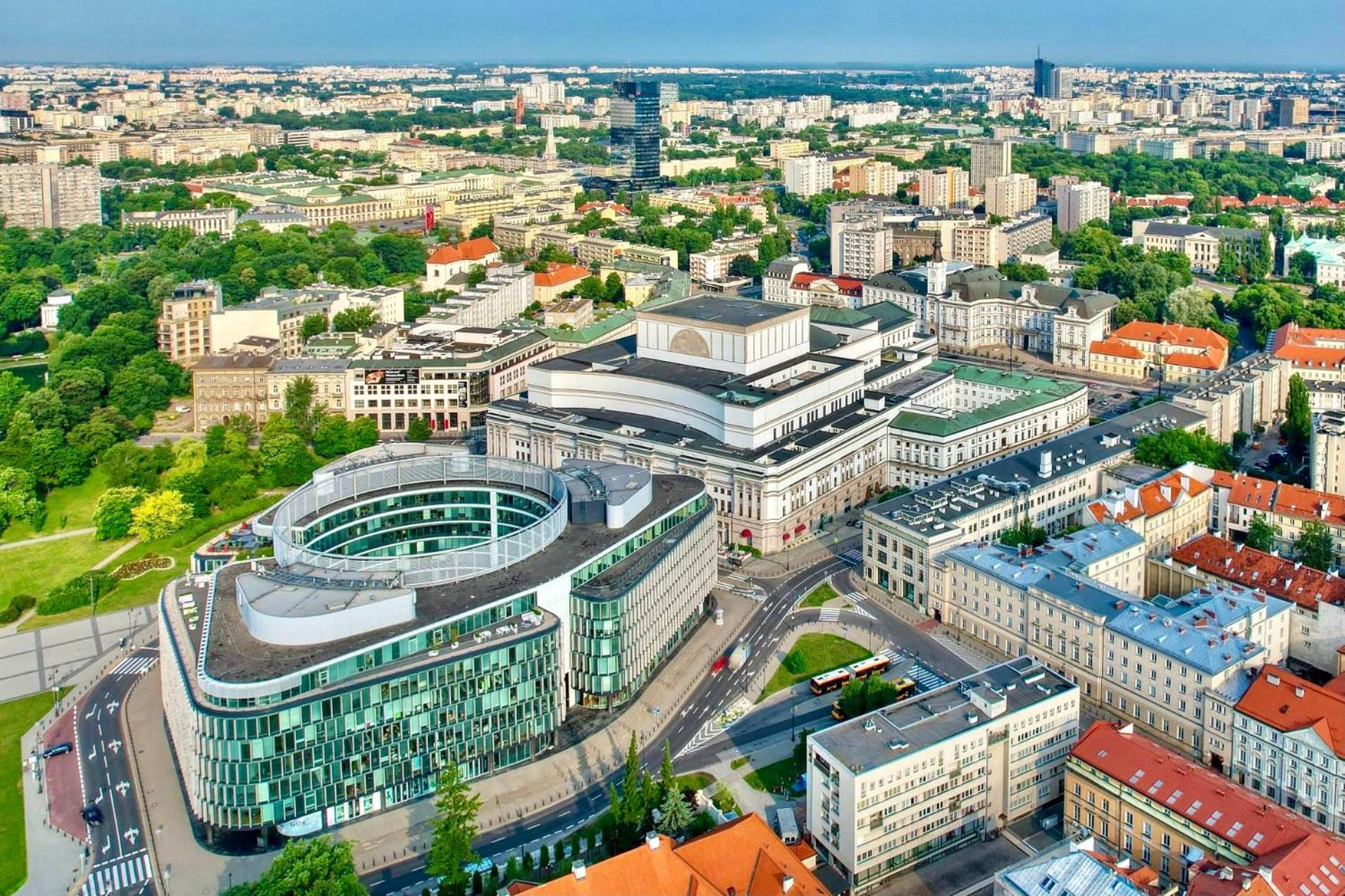 Sawa Apartment 2Xmetro Wifi 500 Mbs 50'Tv Netflix Hbo Appletv+ Warsaw Exterior photo